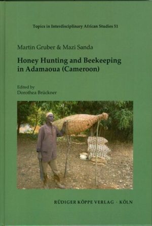 Honighäuschen (Bonn) - This book is the first general overview of beekeeping and the honey trade in Sub-Saharan Africa, based on long-term ethnographic fieldwork in the Adamaoua Region of Central Cameroon. Dr. Mazi Sanda, a Cameroonian biologist, and Dr. Martin Gruber, a German anthropologist and filmmaker, have interviewed and filmed numerous beekeepers and honey traders in the region. The authors offer a detailed description of honey hunting and beekeeping with Apis mellifera adansonii in traditional hives, they also describe improved traditional hives, honey harvesting and the honey trade. Honey has become a big business and Ngaoundéré, the capital of the Adamaoua Region, is an important trade centre. In the book you will find a detailed ethnographic account of the manifold connections between humans, bees and honey. The book is aimed at the academic community, as well as at beekeepers and anyone interested in natural resources and their sustainable development in Cameroon and elsewhere in the region. REVIEWS: Based on interviews and time spent with beekeepers in the Adamaoua region, this book provides a good introduction to the history and current status of honey production in Cameroon. The authors are positive towards local styles of beekeeping and beehives and discuss their efficacy and affordability for people on low incomes. Beautiful descriptions and photographs of the hive making process are included. Unfortunately, the book omits market and production information about beeswax, which in recent years has become a valuable export crop for the region. (Sean Lawson in Bees for Development Journal 134 / March 2020, 14) *** Die folgenden ethnobotanischen/ethnozoologischen Werke, die auch Informationen zur Honigproduktion und Ernährung in Ostafrika enthalten, wurden bereits in unserem Programm veröffentlicht: Swahili Plants  An Ethnobotanical Survey, ISBN 978-3-927620-89-6. The Mukogodo Maasai  An Ethnobotanical Survey, ISBN 978-3-927620-86-5.