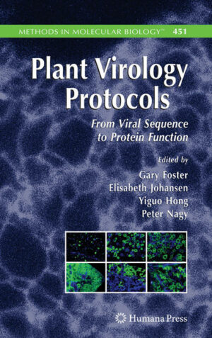 Honighäuschen (Bonn) - Following the considerable success of the first edition of Plant Virology Protocols, this exciting new edition covers the many new techniques that are now applied to the examination and understanding of plant viruses. Each section presents the most novel methods and step-by-step reproducible laboratory protocols to allow researchers more effective approaches to study plant viruses. This updated book will prove indispensable to laboratory investigators studying plant viruses.