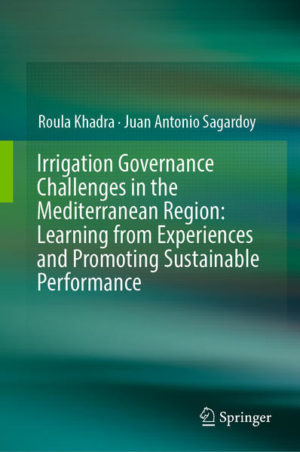 Honighäuschen (Bonn) - This book aims at deriving governance and sustainability lessons from analysing the implementation and management of some major irrigation programs in the Mediterranean Region. Eight countries are targeted, namely: Spain, Italy, Albania, Turkey, Jordan, Egypt, Tunisia and Morocco. The main focus programs include the modernisation and rehabilitation of the existing irrigation systems, the transfer of irrigation management responsibilities to water users organizations, public private partnerships arrangements, the monitoring & evaluation of participatory irrigation management and transfer processes, and the governance of groundwater resources for irrigation.The adopted approach relies on learning from the value of each single experience, and on advancing solutions that emerge from their comparative analysis and that may be of guidance to those engaged in these programs. The country experiences indicated that often times, significant shortcomings in the implementation of these programs have occurred and hopefully, this book could be a source of inspiration for the corrective actions needed.