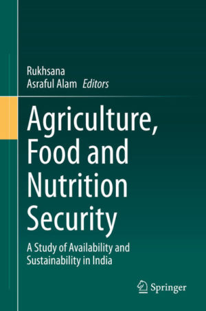 Honighäuschen (Bonn) - This volume provides an interdisciplinary collection of studies that cover the trends and issues related to agricultural productivity and availability, food and nutrition security, and sustainability in India. The book discusses a broad range of vital issues concerning the production and consumption of food during the era of climate change, and has been prepared to generate awareness of these issues in a large agricultural economy to shed light on new perspectives and solutions to achieve sustainable food production and security in India. The book is organized into three major sections: Climate and Agricultural Productivity for Availability, Changes and Trends in Cropping Patterns and Food Security, and Food and Nutrition Security for Sustainable Development. The book will be of interest to students, researchers, policymakers, and other inquisitive readers interested in different aspects of agriculture, food and nutrition security, and sustainable development.