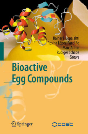Honighäuschen (Bonn) - Bioactive Egg Compounds presents the latest results and concepts in the biotechnological use of egg compounds. Following an introduction to the different compounds of egg white, yolk and shell, the nutritive value of egg compounds is discussed. The text describes procedures for processing egg compounds to improve their nutritive value, including so-called enriched eggs. Also described is the isolation and application of egg compounds with special properties, such as antibiotic action.