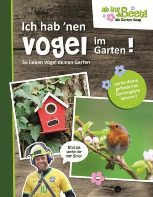 Honighäuschen (Bonn) - Lerne deine gefiederten Gartengäste kennen!  ab ins Beet! - die Garten-Soap  Bauanleitungen für Nistkästen  Mit vielen Artenporträts der Gartenvögel Vögel sind beliebte Gartenbesucher - toll anzuschauen, super Sänger und dazu auch noch total nützlich. Aber welcher Piepmatz fliegt denn da? Mit diesem Buch hast du das Wichtigste auf einen Blick: 60 Porträts unserer häufigsten Gartenvögel - voller Fotos und Tipps zur Beobachtung, dazu Bauanleitungen für Nistkästen und viele Infos zur Lebensweise und Winterfütterung. Ab ins Beet!"-Gartenprofi und Biologie Claus Scholz unterstützt dich dabei mit seinen besten Tipps und Tricks. So verwandelst du deinen Garten in ein echtes Vogelparadies, in dem es so richtig hüpft, flattert und singt. Also ab in den Garten und Vögel gucken!