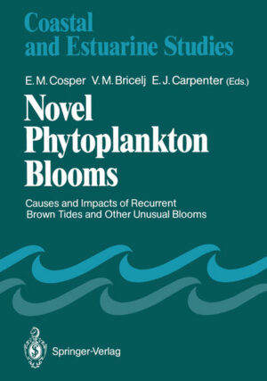 A massive phytoplankton bloom, locally termed "brown tide", suddenly appeared in Long Island marine bays in 1985, colored the water a dark brown, decimated eelgrass beds and caused catastrophic starvation and recruitment failure of commercially important bay scallop populations. These "brown tide" blooms, caused by a very small, previously undescribed chrysophyte alga, have directly affected the estuarine environments of three northeastern American states: Rhode Island, New York and New Jersey. other phytoplankton blooms such as "red tides" caused by dinoflagellates and "green tides" from chlorophytes as well as blue-green algae blooms have long been recognized and studied world wide, however, the unusual nature of these "brown tide" blooms caught the interest of many people. Scientists were particularly intrigued by the discovery of a previously unknown microalga which provided the opportunity to learn more about small microalgae, picoplankters, which are usually ignored due to the difficulty in identifying species. A symposium entitled, "Novel Phytoplankton Blooms: Causes and Impacts of Recurrent Brown Tides and Other Unusual Blooms", was convened on October 27 and 28 at the State University of New York at Stony Brook on Long Island, with 220 registrants and nearly 50 scientific papers presented by researchers from the united States as well as Europe. The conference documented unusual bloom occurrences of recent and past years on a worldwide basis as well as northeast regional recurrences of the previously unknown "brown tide" blooms.