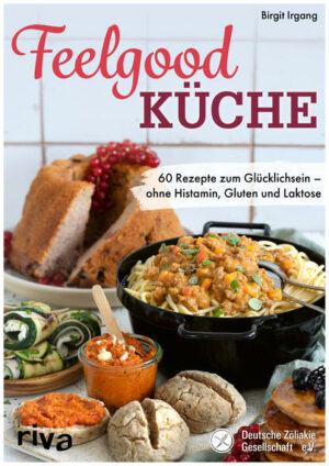 Honighäuschen (Bonn) - Gluten, Laktose, Histamin  es gibt wahrlich Schöneres, als gegen einen dieser Stoffe, die in vielen Lebensmitteln vorkommen, allergisch zu sein. Wie man mit einer oder sogar allen diesen Unverträglichkeiten lecker und abwechslungsreich kochen kann, zeigt Birgit Irgang in diesem Buch. Es bietet 60 gesunde Rezepte von Vorspeisen, Suppen und Salaten über Hauptgerichte und Desserts bis hin zu Brot und süßen Backwaren, die man ohne Reue genießen kann. Verwöhnen Sie sich mit köstlichem Kartoffelsalat schwäbischer Art, Paprikahähnchen mit Mandelsahne, Apfel-Streusel-Kuchen oder süßem Sushi mit Karamellsoße. Zu allen Rezepten gibt es eine zusätzliche Kennzeichnung (z. B. milch-, nuss-, eifrei sowie vegan oder vegetarisch) und passende Variationsmöglichkeiten. Eine praktische Rezeptübersicht mit integrierter Allergentabelle sorgt für einen schnellen Überblick und erleichtert die Wahl. Empfohlen von der Deutschen Zöliakie Gesellschaft e. V.