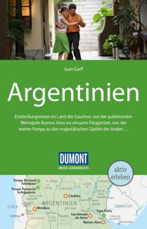 Für die 4. Auflage des DuMont Reise-Handbuchs war der Autor Juan Garff wieder intensiv vor Ort unterwegs. Die Schönheit und Vielfalt Argentiniens ist unvergleichlich: Vom kosmopolitischen Buenos Aires über die abgelegenen Iberá-Sümpfe bis zu den Iguazú-Wasserfällen