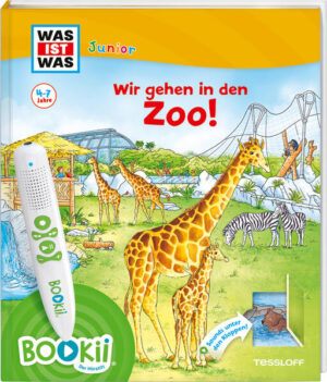 BOOKii® WAS IST WAS Junior Wir gehen in den Zoo! | Claudia Kaiser