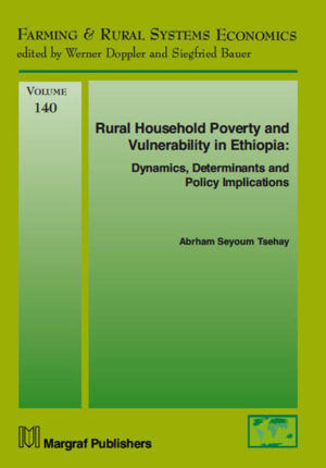 Honighäuschen (Bonn) - Food security and poverty reduction policies essentially require a meticulous assessment of the nature and dynamics of deprivation. In rural Ethiopia, povert is deep and pervasive. This study examines the multi-faceted and inter-temporal poverty incidences in 15 rural communities representing the Enset growing areas, oxen plough and oxen-hoe mixed farming systems in rural Ethiopia using four panel rounds of the Ethiopian Rural Household Survey (ERHS). It has covered multiple dimensions of human wellbeing including but not limited to poverty incidence, vulnerability to poverty, income inequality and food consumption patterns. Hence, this book bestows a comprehensive investigation of the dynamics and determinants of poverty from different perspectives employing wide-ranging methods of analysis.
