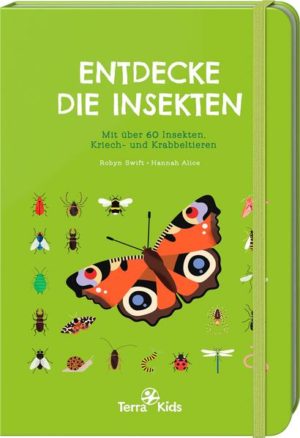 Honighäuschen (Bonn) - Komm mit in die Natur und entdecke die Insekten! Mit diesem praktischen Handbuch kannst du über 60 Insekten, Kriech- und Krabbeltiere bestimmen. Darüber hinaus steckt es voller wissenswerter Informationen und spannender Anregungen zu eigenen Forscherprojekten rund um die kleinen Lebewesen. Leg los und werde zu einem echten Insekten-Experten!