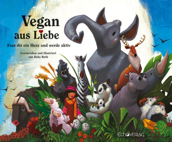Honighäuschen (Bonn) - Autorin und Illustratorin Ruby Roth gewährt jungen Lesern in ihrem Buch Vegan aus Liebe einen Einblick in den Veganismus als einen von Mitgefühl und Handeln geprägten Lebensstil. In Anknüpfung und Erweiterung ihres beliebten ersten Buches Warum wir keine Tiere essen demonstriert Roth, wie unsere tagtäglichen Entscheidungen sich auf lokaler und globaler Ebene auswirken, und zeigt, wie wir Tieren, der Natur und Menschen auf der ganzen Welt helfen können. Roth erläutert die zahlreichen Gelegenheiten, bei denen wir ethische Entscheidungen treffen können: indem wir keine Produkte benutzen, die an Tieren getestet oder aus Tieren gemacht wurden, keine Delfi nshows, Zirkusse, Tierrennen und Zoos besuchen und indem wir z. B. biologisch angebaute Lebensmittel kaufen. Roths Botschaft ist direkt, aber sensibel und bringt auf den Punkt, was es heißt, die Dinge selbst in die Hand zu nehmen. Das Buch hält außerdem zahlreiche Möglichkeiten bereit, wie Kinder von sich aus aktiv werden können, und ist somit der nächste Schritt für Erwachsene und Kinder gleichermaßen, eine nachhaltigere und mitfühlendere Welt zu schaffen.
