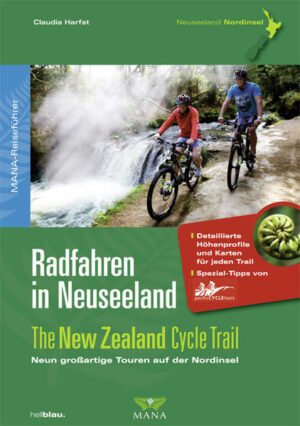 Dieser Radwanderführer präsentiert 9 neue Touren im Norden Neuseelands. Sie sind Abschnitte des 2009 ins Leben gerufenen Radwege-Projektes Nga Haerenga (New Zealand Cycle Trail