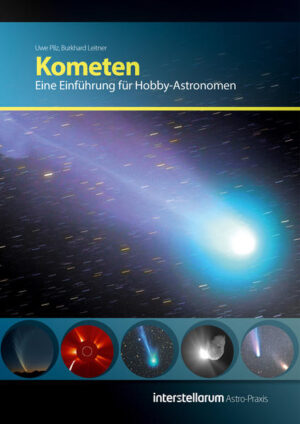 Honighäuschen (Bonn) - Kometen sind faszinierende Himmelsschauspiele. Ihr plötzliches Erscheinen hat frühere Generationen zu Tode verängstigt, heute freuen sich Hobby-Astronomen auf die oft kurzfristig erscheinenden Schweifsterne. Dieses Buch erklärt die verschiedenen Erscheinungsformen der Kometen und die bei der Annäherung an die Sonne ablaufenden Prozesse. Ausführlich wird gezeigt, wie man Kometen mit Amateurteleskopen beobachten und fotografieren kann. Bekannte Kometen von Halley bis Hale-Bopp werden in Einzeldarstellungen vorgestellt. Eigens dargestellt sind die Kometen C/2011 L4 (PANSTARRS) und C/2012 S1 (ISON), die beide im Laufe des Jahres 2013 für spektakuläre Erscheinungen sorgen könnten.