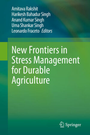 Using accessible farming practices to meet the growing demands on agriculture is likely to result in more intense competition for natural resources, increased greenhouse gas emissions, and further deforestation and land degradation, which will in turn produce additional stress in the soil-water-plant-animal continuum. Stress refers to any unfavorable force or condition that inhibits customary functioning in plants. Concurrent manifestations of different stresses (biotic and abiotic) are very frequent in the environment of plants, which consequently reduces yield. Better understanding stress not only changes our perspective on the current environment, but can also bring a wealth of benefits, like improving sustainable agriculture and human beings living standards. Innovative systems are called for that protect and enhance the natural resource base, while increasing productivity via holistic approaches, such as agroecology, agro-forestry, climate-smart agriculture and conservation agriculture, which also incorporate indigenous and traditional knowledge. The book New Frontiers in Stress Management for Durable Agriculture details the current state of knowledge and highlights scientific advances concerning novel aspects of plant biology research on stress, biotic and abiotic stress responses, as well as emergent amelioration and reclamation technologies to restore normal functioning in agroecology.