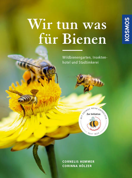Honighäuschen (Bonn) - Honig- und Wildbienen sind in Not! Parasiten, Krankheiten und Pestizide bedrohen die Honigbiene. Die Lebensräume der Wildbienen werden zerstört und viele Arten stehen auf der Roten Liste. Doch dagegen kann man etwas tun: Vom blütenreichen Bienengarten über selbst gebaute Insektenhotels bis hin zur kleinen Stadtimkerei zeigt dieses Buch mit Anregungen, Tipps und praktischen Anleitungen, wie man den Bienen helfen kann. Und wie bei den Bienen, so gilt auch hier: Gemeinsam sind wir stark und können etwas Großes bewirken.