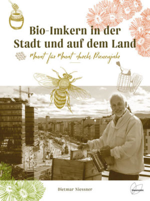 Honighäuschen (Bonn) - Summende Nutztiere halten Einzug in urbane Lebensräume Bienen sind faszinierende Wesen. Rund 4000 Blüten fliegen sie pro Tag für Nektar an. Dabei gibt es nicht nur in LÄNDLICHEN GEGENDEN, sondern auch in STÄDTEN reichlich Nahrung für die emsigen Arbeiterinnen. Auf Balkonen, Verkehrsinseln und in Parkanlagen wird fleißig gesammelt und bestäubt. Erfolgreiches Imkern ist also fast ÜBERALL MÖGLICH, ob auf dem Dach eines Hochhauses oder im eigenen Garten. Imkermeister und Pädagoge Dietmar Niessner eröffnet mit seinem Buch einen UMFASSENDEN RUNDUMBLICK auf die spannende und abwechslungsreiche Tätigkeit des Imkerns. Mit vielen INFORMATIONEN, ANLEITUNGEN und TIPPS ZUM START INS IMKERN erleichtert er Anfänger*innen den EINSTIEG IN DIE BIENENHALTUNG und beantwortet Fragen wie: Wie viel Zeit nimmt das Imkern in Anspruch? Wo kann ich mein Bienenvolk aufstellen? Was für Aufstellungsformen gibt es? Wie kommt man überhaupt zu Bienen? Im Rhythmus der Bienen durch das Jahr Wie ein MONATSKALENDER führt das Buch durch das Bienenjahr, gefüllt mit Tipps und Tricks aus über 20 Jahren Imkerleben. Praxisnah und anschaulich werden Monat für Monat nicht nur die Tätigkeiten am Bienenstand, sondern auch die botanische Situation, Handwerksarbeiten, Formalien und Produktgewinnung besprochen. Ob Rähmchen bauen, Königin zeichnen, Schwarm einfangen oder Kerzen ziehen - alles, was zum erfolgreichen Imkern gehört, wird für angehende Bienenliebhaber*innen LEICHT UND VERSTÄNDLICH erklärt. Biologisch Honig gewinnen Dietmar Niessner vermittelt aber nicht nur detailliertes Wissen rund um die Imkerei, sondern auch die PRINZIPIEN DER BIOLOGISCHEN BIENENHALTUNG. Von der Standortwahl über den Kauf eines Bienenvolks, Zucht und Pflege bis hin zu Produktenwicklung und Vermarktung - alle Schritte der ÖKOLOGISCHEN HONIGGEWINNUNG werden ausführlich erklärt. Anfänger*innen und Umsteiger*innen erhalten dabei das nötige Wissen um die RICHTLINIEN DER BIO-IMKEREI, die eine chemikalienfreie Bienenpflege und unbelastete Produkte, wie Honig, Propolis, Gelée royale und rückstandsfreies Wachs, ermöglichen und ihnen durch Anleitung und praktische Tipps zu ihrem ersten "Honig aus biologischer Bienenhaltung" verhelfen! - von Anfänger*innen zu Profis, vom Hobby zum Beruf: BIO-IMKEREI FÜR LAI*INNEN VERSTÄNDLICH ERKLÄRT - wertvolle Tipps des langjährigen Bio-Imkers erleichtern den Ein- bzw. Umstieg in die ökologische Bienenhaltung - UMFASSENDER RATGEBER: vom Bienenkauf über wesensgerechte Haltung bis zur Honig- und Wachsgewinnung - passende Ausrüstungs- und Ausstattungstipps für angehende Imker*innen - mit PRAKTISCHEM JAHRESPLAN: wissen, was Monat für Monat genau zu tun ist - für SELBERMACHER*INNEN: Rähmchen und Beuten im Eigenbau - flotte Bienen in der Stadt: Tipps zum erfolgreichen URBAN BEEKEEPING - Bienenflüsterer: mit vielen Informationen zum Leben des Bienenvolks - Bienen machen nicht nur Honig: Propolis, Wachs, Gelée royale und was man damit tun kann - mit reicher Bebilderung