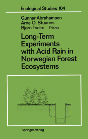 Honighäuschen (Bonn) - Acid rain is a serious international environmental problem. Scandinavian forests have suffered especially severe damage, and have been the focus of considerable research on the causes and impacts of atmospheric pollution. This book presents the results of long-term studies on acid rain in Norwegian forests. This research examined soil chemistry and biology