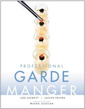 Maintaining the features that have made Professional Cooking and Professional Baking standouts in the marketplace, Professional Garde Manger presents culinary students and professional working chefs with comprehensive and visual coverage of everything they need to know to master the cold kitchen. This new text on garde manger work provides step-by-step techniques and procedures covering 375 recipes and 400 recipe variations for the garde manger chef. Beautifully illustrated with line drawings and more than 500 new photos, it covers topics ranging from simple salads and hors d'oeuvres to mousellines and charcuterie specialties to careers in the field. This much-awaited text provides a complete look at this specialized area in culinary arts.