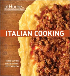 Authentic, amazing Italian cooking made easy This sumptuously photographed guide to cooking all things Italian in the home kitchen will win over both beginning and experienced cooks with authentic and inventive recipes and step-by-step guidance from the experts at the CIA. Covering a variety of dishes from snacks, pickles, and preserves to pasta, meat, fish, and dessert, Italian Cooking is the perfect primer for fresh and flavorful Italian cuisine. With rustic focaccias, long-simmered soups, and entrées with aromatic herbs, these vivid recipes are irresistible. Wine suggestions and mouthwatering photographs accompany the recipes. * Includes more than 150 fantastic, approachable Italian recipes * Covers chapters on Gli Spuntini (Snacks and Little Bites), I Crudi (Raw Dishes), Le Minestre (Soupe), La Pasta Secca (Dry Pasta), La Sfoglia (Fresh Pasta), I Pesci (Fish), Le Carni (Meat), and more * Features tantalizing photos by Francesco Tonelli that illustrate cooking techniques and provide plenty of inspiration for the home cook Italian Cooking offers a grand tour through Italian cuisine, covering regional cuisines, wines, and histories along the way.