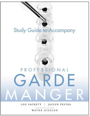 This much-awaited text provides a complete look at this specialized area in the culinary arts. Professional Garde Manger presents culinary students and professional working chefs with the comprehensive and visual coverage of everything they need to know to master the cold kitchen. This definitive new text on garde manger work provides step-by-step techniques and procedures covering over 450 recipes and more than 750 recipe variations for the garde manger chef. Illustrated with line drawings and more than 500 new photos, it covers topics ranging from simple salads to mousellines and charcuterie specialties to careers in the field. * Same proven pedagogical features and easy-to-follow recipe layout as Professional Cooking and Professional Baking, including chapter pre-requisites and objectives and key terms. * Focus on teaching and mastering skills necessary to be successful as a garde manger chef, with reinforcement in practicing recipes provided. * Sidebars throughout the text present special topics, including The History of. and The Science of. boxes, which add interesting insight and detail * Over 500 new photographs illustrate by step-by-step processes and techniques and beautifully presented finished dishes * More than 450 new recipes and over 750 recipe variations combine to offer the most comprehensive selection of recipes encompassing numerous styles and techniques available * Plating blueprint diagrams accompany many finished dish recipes show how the final presentation is built * Thoroughly revised and updated, Wiley CulinarE-Companion(TM) Recipe Management Software now includes video clips demonstrating basic skills for use as prework or review, and contains all recipes from the book -- and more!