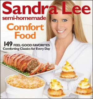 An abundance of soul-satisfying and easy-to-prepare recipes for fans of Sandra Lee's Semi-Homemade show Readers rejoice! Sandra makes saving money a breeze for seasoned home cooks and cooking novices everywhere with her new book Semi-Homemade Comfort Food. Packed with full-color photos and ten instructive chapters featuring over 125 flavorful and satisfying recipes for casseroles, braises, roasts, baked pastas, side dishes, soups and sandwiches, and stews and chilies--as well as breakfast dishes and, of course, desserts--Semi-Homemade Comfort Food will help CEO mom satisfy the whole family any day of the week. This gem is filled with tips for busy homemakers and winning recipes like Salisbury Steak Stew, Loaded Mashed Potato Pie, and French Toast Casserole, all sure to delight adults and kids alike. * Features more than 125 easy-to-prepare recipes that every family will love, all photographed in full color * Sandra's Semi-Homemade Cooking airs daily on the Food Network and her popular Semi-Homemade magazine is now entering it's second year of publication