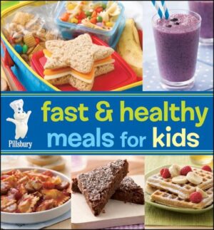 A photo-filled collection of kid-friendly recipes that are delicious, nutritious, and ready in 30 minutes or less Between soccer practice, music lessons, school and work, it's tough to get tasty, healthy meals on the table. But help has arrived! Pillsbury Fast & Healthy Kids Meals provides over 100 delicious recipes that even finicky kids will love, like Berry-Topped Oatmeal Pancakes, Mac 'n Cheese with Broccoli, and Canadian Bacon and Pineapple Pizza. Following the General Mills guidelines for healthy eating, these recipes are low in fat and calories but high in both fiber and flavor. * Features 110 healthy recipes for every meal of the day, including snacks and desserts * Special features in each chapter reveal handy information like how to pack a healthy lunchbox and making a salad bar at home, while the introduction covers the basics of childhood nutrition * Tips throughout the book provide additional information about the recipes, and the Doughboy shows how kids can help out in the kitchen * Includes 60 full-page color photos in an easy-to-use lay-flat format With Pillsbury Fast & Healthy Kids Meals, parents will finally have an easy way to show kids that eating healthy can be fun and delicious.