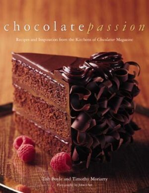 Chocolatier magazine editors share their passion for chocolate, with recipes and techniques for creating spectacular chocolate desserts. Blending passion with expertise, this book will become a chocolate lover's instant favorite. Fifty-four luscious new recipes developed and tested by editors at Chocolatier magazine celebrate chocolate at its best, including the whimsical Tahitian Vanilla Swirls, the elegant Milk Chocolate Mousse Roulade, and the smooth, sophisticated Black Satin Chocolate Raspberry Cake. With separate sections on white, milk, and dark chocolate, and gorgeous full-color photographs of techniques and finished desserts, Chocolate Passion makes it easy to learn and master the secrets of working with every type of chocolate. Tish Boyle (New York, NY) is Food Editor and Timothy Moriarty (New York, NY) is Features Editor of Chocolatier and Pastry Art and Design magazines. They are the authors of Grand Finales: The Art of the Plated Dessert and A Modernist View of Plated Desserts.