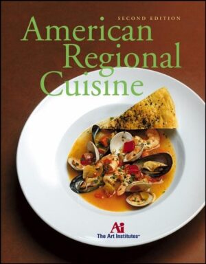 "What follows is insight into, and details of, what makes each American culinary region unique. Once you prepare these dishes and take a bite, the flavors and tastes will reinforce everything you read. It's a history, anthropology, and cooking class all in one!" --From the Foreword by Chef Martin Yan, TV host of Yan Can Cook This remarkable new edition of American Regional Cuisine celebrates the diversity, distinction, and delectable essences of American cooking--from New England Clam Chowder to Carolina Pulled Pork Barbecue, from Floribbean Grouper with Black Bean, Jicama, and Corn Salsa to San Francisco Cioppino. This Second Edition features a wealth of fascinating history about each region, and more than forty color photographs showing cooking techniques and finished dishes. American Regional Cuisine, Second Edition is both a goldmine of attention-getting recipes and a guidebook to the finest regional American cooking. It features over 250 savory and sweet recipes of the most popular and memorable dishes from eleven regional culinary traditions--including Cajun and Creole cuisine, Tex-Mex cuisine, and the cuisines of California and Hawaii. Organized by region, these recipes are drawn from every part of the menu, offering a range of complete meals for each culinary style. Everyone from professional chefs and culinary students to serious home cooks will find that the clear, easy-to-follow instructions leave nothing to chance when preparing these mouthwatering recipes.