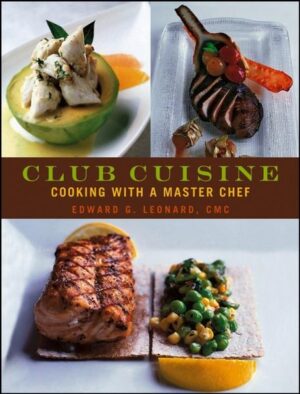 Recipes and cooking tips from the kitchen of one of the country's most exclusive clubs Club Cuisine is the new, stunningly visual cookbook featuring Certified Master Chef Edward Leonard's dynamic club fare. It presents more than 150 recipes that, until now, have typically only been enjoyed by privileged members of private clubs. Inside, you'll find helpful hints and insights to create these scrumptious dishes, as well as inspiring photographs by renowned photographer Ron Manville, who has worked extensively with the ACF Culinary Team USA and other top chefs. For serious chefs, Club Cuisine is a dream come true. Featured recipes include amuse-bouches, seafood, beef, and pasta dishes as well as delectable soups, salads, and sandwiches. Also included is a guest chef chapter featuring recipes from some of the top club chefs around the country that add to this impressive collection. Caterers and restaurant owners will also find complete seasonal menu items that have pleased distinguished diners at top private clubs. For everything from a simple nosh to a hearty but elegant meal, Club Cuisine is the cookbook to keep at your fingertips.