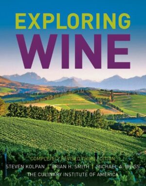 The essential wine reference for food and wine aficionados, students, and professionals Written by the experts who train today's leading chefs and sommeliers, this invaluable guide thoroughly demystifies wine, from the basics of wine production to the nuances of wine lists, wine marketing, and wine service. Completely revised and updated, this new edition of the critically acclaimed guide features more comprehensive coverage of the wine regions of the world, grape varietals, winemaking, purchasing, tasting, service, and pairing. The expanded food and wine pairing section doesn't just list good pairings, but explains why particular wines and foods pair well with each other. In addition, the book includes easy-to-use and informative charts, tables, and maps, as well as beautiful full-color photographs.. * Packed with the most comprehensive, up-to-date information on wines of the world from the top professionals in the field * Includes more tasting notes for each region, updated information on the health effects of wine, and an expanded food and wine pairing section * Features excellent study resources for food and wine students Expanded, revised, and better than ever, Exploring Wine is a comprehensive resource and ideal companion for wine lovers and students alike.