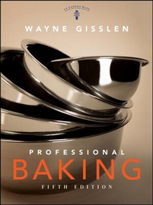 The new edition of the classic baking text Wayne Gisslen's Professional Baking, long the standard for bakers learning their craft, illuminates the art and science of baking with unmatched comprehensiveness and clarity. Packed with close to 900 recipes, this Fifth Edition continues to cover the basics of bread and cake making while also presenting higher-level techniques such as pastry, chocolate, and sugar work. Balancing theory and practice, Professional Baking gives students both the understanding and fundamental skills they need to progress and develop in a successful baking career. This Fifth Edition includes: * New recipes and dozens more revised and improved * More than 150 new photographs * A new recipe management software program, Wiley CulinarE-Companion, that features user-friendly navigation, flexibility, and robust content * More detailed information on controlling gluten development, the baking process, and basic yeast dough techniques * A new chapter on baking for special diets, including low-fat, low-sugar, gluten-free, and dairy-free diets * New sidebars explaining the history and cultural background of various bakery products, as well as details concerning specialty equipment, ingredients, nutrition, and other topics of interest * Revised and enlarged chapter on ingredients, including more detailed information on all catego-ries of ingredients