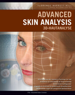 Honighäuschen (Bonn) - Das Buch "Advanced Skin Analysis  3D-Hautanalyse" ist speziell für Kosmetiker/innen, aber auch für alle Fachleute, die im Bereich der Hautpflege und Problemhaut tätig sind, geschrieben. Es nimmt Sie mit auf eine Reise voller neuer Entdeckungen durch Ihr Fachgebiet, die Haut. Das Buch vermittelt Anatomie und Physiologie der Haut auf einfache, informative Weise. Es bringt Sie auf den neuesten Wissenstand der Forschungen der letzten zehn Jahre und verdeutlicht ausführlich die Zusammenhänge zwischen Strukturen und Funktionen der Haut und relevanten Hautproblemen. Reichhaltige Abbildungen und Diagramme illustrieren die Texte und erleichtern das Verständnis. Auf über 200 Seiten erfahren Sie, wie Sie Ihre berufliche Karriere auf ein neues professionelles Niveau bringen können. Die Autorin des Buches, Florence Barrett-Hill, ist eine der führenden Tutorinnen im Bereich Kosmetik in Australien. In diesem Buch vermittelt sie ihr Wissen aus über 30 Jahren Berufserfahrung in der professionellen Hautpflege: - Aktuelles Wissen über Anatomie & Physiologie der Haut - Analyse des Haut-Grundtyps und Hautproblemen - Einfaches Diagnostizieren von Ursachen und Wirkungen