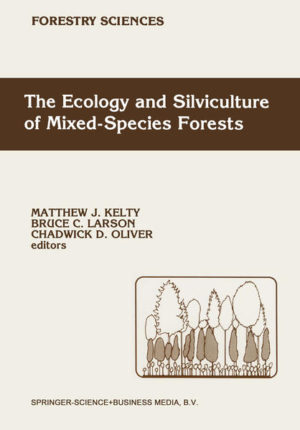 Honighäuschen (Bonn) - Much of the world's forested land is dominated by mixed-species stands. Understanding the complex structure and dynamics of these mixtures is a necessary step in the process of formulating appropriate silvicultural systems for their management. David M. Smith, Professor Emeritus of Silviculture at Yale University, has devoted much of his career to the study of the structure, development, and silvicultural treatment of these kinds of stands. This volume is presented by Professor Smith's collegues to honor the contributions he has made to the field. It contains both reviews of past work and results of current studies of mixed stands: topics range from analysis of forest dynamics in unmanaged stands to studies of silvicultural systems applied to mixtures, with examples drawn from boreal, temperate, and tropical regions. Much of the work stresses the importance of understanding the characteristic growth patterns of individual species within mixed stands, and how species interactions shape developmental patterns.