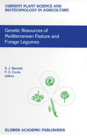 Honighäuschen (Bonn) - Genetic Resources of Mediterranean Pasture and Forage Legumes is a comprehensive review of grassland improvement in Mediterranean areas using legume species. The book includes a detailed account of the processes involved in understanding the ecology of legumes and their collection in the Mediterranean, through to their preliminary evaluation and storage at various Genetic Resource Centres. A generic conspectus and key to the forage legumes of the Mediterranean basin is also included. These proceedings are truly international with examples on the collection and use of Mediterranean genetic resources being illustrated by Genetic Resource Centres in Australia, Cyprus, France, Greece, Syria, Turkey and Tunisia. Current important issues such as the sustainability of Mediterranean grasslands, the risk of genetic erosion and the principles of population genetics employed during a collecting mission are discussed.The book will be of value to researchers working in the fields of grassland and rangeland improvement, Mediterranean farming systems, genetic resources, and pasture and forage ecology.