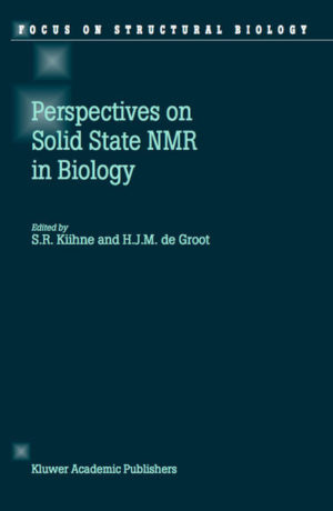 Honighäuschen (Bonn) - Solid state NMR is rapidly emerging as a universally applicable method for the characterization of ordered structures that cannot be studied with solution methods or diffraction techniques. This proceedings -