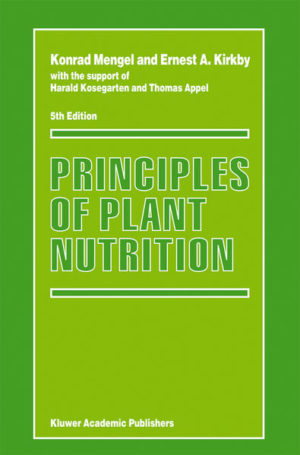Honighäuschen (Bonn) - This is the 5th edition of a well-established book Principles of Plant Nutrition which was first published in 1978. The same format is maintained as in previous editions with the primary aim of the authors to consider major processes in soils and plants that are of relevance to plant nutrition.This new edition gives an up-to-date account of the scientific advances of the subject by making reference to about 2000 publications. An outstanding feature of the book, which distinguishes it from others, is its wide approach encompassing not only basic nutrition and physiology, but also practical aspects of plant nutrition involving fertilizer usage and crop production of direct importance to human nutrition. Recognizing the international readership of the book, the authors, as in previous editions, have attempted to write in a clear concise style of English for the benefit of the many readers for whom English is not their mother tongue. The book will be of use to undergraduates and postgraduates in Agriculture, Horticulture, Forestry and Ecology as well as those researching in Plant Nutrition.