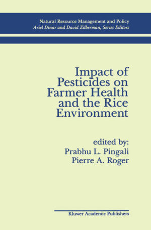 Honighäuschen (Bonn) - The book covers the various aspects of the use of pesticides, their behavior, degradation, and impacts in wetland ricefields, and presents the results of surveys conducted in the Philippines and Thailand. It includes both bibliographic reviews and selected aspects of the experimental results of a research project on pesticide impacts in wetland ricefields. The first phase of the `Pesticide Impact' project was developed in the Philippines from 1989 to 1991. It was a multidisciplinary/collaborative approach involving scientists from IRRI, NRI (England), ORSTOM (France), UPLB (Philippines) who studied the effects of pesticides on the environment and on farmers' health, and the economical aspects of their use.