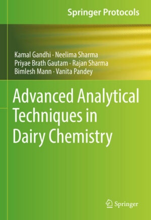 Honighäuschen (Bonn) - This book compiles the advanced analytical techniques used in Dairy Chemistry research. It begins with the basic laboratory techniques and progresses towards techniques like spectroscopy, membrane processes, Western blotting etc. It provides step-by-step protocols for easy reproduction. It also provides troubleshooting guides. This one-of-a-kind protocols book is specifically designed for techniques used in Dairy Science research. It discusses all the necessary steps in different techniques, starting from sample preparations, standardizations and safety measures. It discusses the different techniques in assessing the quality of milk and milk products especially concerning to adulteration. It also includes the techniques used in assessing the active components in functional foods. The book is meant for students and researchers working in the field of Dairy and Food science. It is also useful for experts in the Dairy Industry.