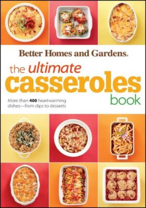 You'll never run out of easy family-pleasing meal ideas with this massive collection of one-dish recipes New in the Ultimate series, The Ultimate Casseroles Book offers hundreds of ideas that make dinner a breeze with one-dish recipes that take the hard work out of prep-time and clean-up. These recipes suit every occasion with old-fashioned comfort foods like macaroni and cheese and modern fare like Baked Risotto with Sausage and Artichokes, from a quick weeknight spaghetti bake to a fancy egg strata for brunch. Packed with more than 400 hearty one-dish meals and more than 300 beautiful full-color photos, The Ultimate Casseroles Book is a great resource at a great price. * The book features more than 400 recipes, including comfort food favorites, classic casseroles, and modern dishes fit for family meals or group gatherings * 300 gorgeous photos and an inviting design make every page inspiring and easy to follow * Special features include a guide to bakeware, a Casserole Master Plan chart for planning menus, a bonus chapter on transforming yesterday's leftovers into tonight's casserole, and much more Whether you're looking for a quick and easy way to get dinner on the table or want to enjoy home-cooked casseroles even better than what mom used to make, this is the ultimate guide to casseroles of every kind.