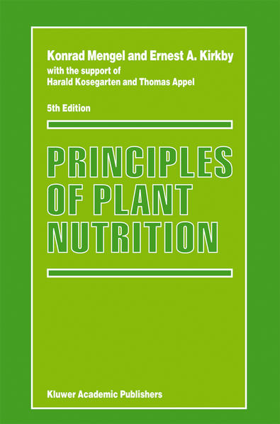 Honighäuschen (Bonn) - This is the 5th edition of a well-established book Principles of Plant Nutrition which was first published in 1978. The same format is maintained as in previous editions with the primary aim of the authors to consider major processes in soils and plants that are of relevance to plant nutrition.This new edition gives an up-to-date account of the scientific advances of the subject by making reference to about 2000 publications. An outstanding feature of the book, which distinguishes it from others, is its wide approach encompassing not only basic nutrition and physiology, but also practical aspects of plant nutrition involving fertilizer usage and crop production of direct importance to human nutrition. Recognizing the international readership of the book, the authors, as in previous editions, have attempted to write in a clear concise style of English for the benefit of the many readers for whom English is not their mother tongue. The book will be of use to undergraduates and postgraduates in Agriculture, Horticulture, Forestry and Ecology as well as those researching in Plant Nutrition.
