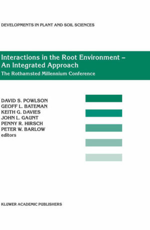 Honighäuschen (Bonn) - This volume contains a selection of papers presented at the Rothamsted Millennium Conference "Interactions in the Root Environment - an Integrated Approach". The meeting brought together scientists from a range of disciplines interested in the relationship between soil biology and plant growth, reflected by the contents of the volume. Topics range from root development and nutrient flow, plant-microbe and plant-plant signaling, methods for studying bacterial and fungal diversity, to the exploitation of rhizosphere interactions for biological control of diseases and soil remediation. Authors include many internationally-recognized experts in their field and the contributions range from reviews to research papers. The volume presents a timely and wide-ranging overview of the interactions between plants, microbes and soil. It should prove an indispensable resource for students and others seeking an introduction to the topic, in addition to scientists already conversant with the area of research.