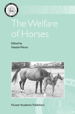 Honighäuschen (Bonn) - This book describes the development of horse behaviour, and the way in which the management of horses today affects their welfare. Horses for sport, companionship and work are considered and ways of improving their welfare by better training and management is described. The book assesses welfare, nutrition, and behaviour problems with horses. The authors include internationally-recognised scientists from Britain, Ireland, USA and Australia.