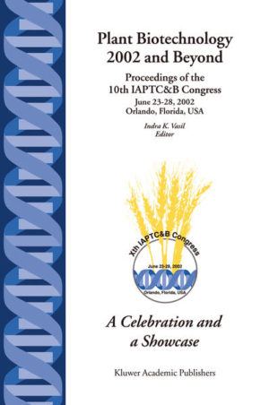 Honighäuschen (Bonn) - The 10th IAPTC&B Congress, Plant Biotechnology 2002 and Beyond, was held June 23-28, 2002, at Disney's Coronado Springs Resort, in Orlando, Florida, USA. It was attended by 1,176 scientists from 54 countries. The best and brightest stars of international plant biotechnology headlined the scientific program. It included the opening address by the President of the IAPTC&B, 14 plenary lectures, and 111 keynote lectures and contributed papers presented in 17 symposia covering all aspects of plant biotechnology. More than 500 posters supplemented the formal program. The distinguished speakers described, discussed and debated not only the best of science that has been done or is being done, but also how the power of plant biotechnology can be harnessed to meet future challenges and needs. The program was focused on what is new and what is exciting, what is state of the art, and what is on the cutting edge of science and technology. In keeping with the international mandate of the IAPTC&B, 73 of the 125 speakers were from outside the United States, representing 27 countries from every region of the world. The 10th IAPTC&B Congress was a truly world-class event.The IAPTC&B, founded in 1963 at the first international conference of plant tissue culture organized by Philip White in the United States, currently has over 1,500 members in 85 countries. It is the largest, oldest, and the most comprehensive international professional organization in the field of plant biotechnology. The IAPTC&B has served the plant biotechnology community well through its many active national chapters throughout the World, by maintaining and disseminating a membership list and a website, by the publication of an official journal (formerly the Newsletter), and by organizing quadrennial international congresses in France (1970), the United Kingdom (1974), Canada (1978), Japan (1982), the United States (1963, 1986, 2002), The Netherlands (1990), Italy (1994), and Israel (1998). In addition, the IAPTC&B has a long tradition of publishing the proceedings of its congresses. Individually, these volumes have provided authoritative quadrennial reports of the status of international plant biotechnology. Collectively, they document the history of plant biotechnology during the 20th century. They are indeed a valuable resource.We are pleased to continue this tradition by publishing this proceedings volume of the 10th IAPTC&B Congress. Regrettably, we are not able to publish seven of the lectures in full (only their abstracts are included).The American and Canadian chapters of the IAPTC&B, the Plant Section of the Society for In Vitro Biology, and the University of Florida hosted the 10th IAPTC&B Congress. The Congress was a true partnership between academia and industry, and was generously supported by both groups (see list of donors/sponsors on back cover). A number of prominent international biotechnology companies and publishers participated in the very successful Science and Technology Exhibit (see accompanying list of exhibitors) The IAPTC&B awarded 84 fellowships to young scientists from 31 countries (see accompanying list of fellowship recipients) to support their participation in the Congress.