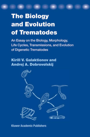 Honighäuschen (Bonn) - The book by K. V. Galaktionov and A. A. Dobrovolskij maintains the tra- tion of monographs devoted to detailed coverage of digenetic tr matodes in the tradition of B. Dawes (1946) and T. A. Ginetsinskaya (1968). In this - spect, the book is traditional in both its form and content. In the beginning (Chapter 1), the authors provide a consistent analysis of the morphological features of all life cycle stages. Importantly, they present a detailed char- terization of sporocysts and rediae whose morphological-functional orga- zation has never been comprehensively described in modern literature. The authors not only list morphological characteristics, but also analyze the functional significance of different morphological structures and hypothesize about their evolution. Special attention is given to specific features of m- phogenesis in all stages of the trematode life cycle. On this basis, the authors provide several original suggestions about the possible origins of morp- logical evolution of the parthenogenetic (asexual) and the hermaphroditic generations. This is followed by a detailed consideration of the various m- phological-biological adaptations that ensure the successful completion of the complex life cycles of these parasites (Chapter 2). Life cycles inherent in different trematodes are subject to a special analysis (Chapter 3). The authors distinguish several basic types of life cycles and suggest an original interpretation of their evolutionary origin. Chapter 4 features the analysis of structure and the dynamics of trematode populations and is unusual for a monograph of this type.
