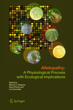 Honighäuschen (Bonn) - There are many good books in the market dealing with the subject of allelopathy. When we designed the outline of this new book, we thought that it should include as many different points of view as possible, although in an integrated general scheme. Allelopathy can be viewed from different of perspectives, ranging from the molecular to the ecosystem level, and including molecular biology, plant biochemistry, plant physiology, plant ecophysiology and ecology, with information coming also from the organic chemistry, soil sciences, microbiology and many other scientific disciplines. This book was designed to include a complete perspective of allelopathic process. The book is divided into seven major sections. The first chapter explores the international development of allelopathy as a science and next section deals with methodological aspects and it explores potential limitations of actual research. Third section is devoted to physiological aspects of allelopathy. Different specialists wrote about photosynthesis, cell cycle, detoxification processes, abiotic and biotic stress, plant secondary metabolites and respiration related to allelopathy. Chapters 13 through 16 are collectively devoted to various aspects of plant ecophysiology on a variety of levels: microorganisms, soil system and weed germination. Fundamental ecology approaches using both experimental observations and theoretical analysis of allelopathy are described in chapters 16 and 17. Those chapters deal with the possible evolutionary forces that have shaped particular strategies. In the section named allelopathy in different environments, authors primarily center on marine, aquatic, forest and agro ecosystems. Last section includes chapters addressing application of the knowledge of allelopathy.