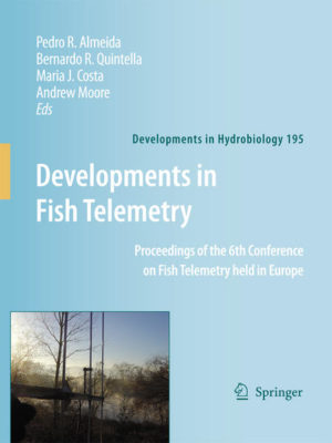 Honighäuschen (Bonn) - This volume includes 33 peer-reviewed papers presented at the Sixth Conference on Fish Telemetry held in Europe (Sesimbra, Portugal, 5-11 June 2005). The papers focus on migration and behaviour, species conservation and habitat rehabilitation, human impacts and fisheries, telemetry methodology and new technology. This book is aimed at scientists and engineers actively involved in aquatic telemetry projects.