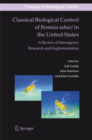 Honighäuschen (Bonn) - This book reviews interagency research and development of classical (importation) biological control of Bemisia tabaci (biotype B) conducted in the USA from 1992- 2002. The successful discovery, evaluation, release, and establishment of at least five exotic B. tabaci natural enemies in rapid response to the devastating infestations in the USA represents a landmark in interagency cooperation and coordination of multiple disciplines. The review covers all key aspects of the classical biocontrol program, beginning with foreign exploration and quarantine culture, through dev- opment of mass rearing methodology, laboratory and field evaluation for efficacy, to field releases, integration with other management approaches, and monitoring for establishment and potential non-target impacts. The importance of morphological and molecular taxonomy to the success of the program is also emphasized. The books contributors include 28 USDA, state department of agriculture, and univ- sity scientists who participated in various aspects of the project. Bemisia tabaci continues to be a pest of major concern in many parts of the world, especially since the recent spread of the Q biotype, so the publication of a review of the biological control program for the B biotype is especially timely. We anticipate that our review of the natural enemies that were evaluated and which have established in the USA will benefit researchers and IPM practitioners in other nations affected by B. tabaci.
