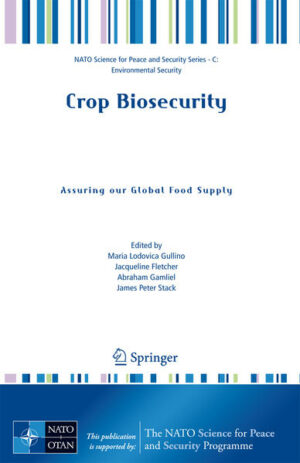 Honighäuschen (Bonn) - Prevention and preparedness are the two basic approaches to maximize food security against any sort of tampering, whether natural, inadvertent or intentional. The NATO funded project Tools for crop biosecurity was designed to strengthen the cooperation among U.S., Europe and Israel in the field of crop biosecurity and to generate awareness on how the psychological, economic and cultural consequences of crop bioterrorism, especially attacks on soft targets such as crop seeds, could have a disproportionate adverse effect on Mediterranean agriculture and, more generally, on society. This book illustrates the achievements of the project originated from the workshops organized during the project itself taking in consideration main microbiological threads posed to crops, the tools to recognize and to control them, the needs for international cooperation and research funds to create networks which can face emerging risks for agriculture.