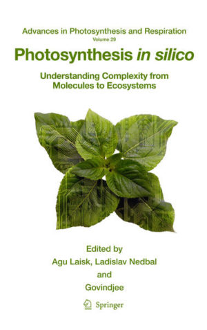 Honighäuschen (Bonn) - Photosynthesis in silico: Understanding Complexity from Molecules to Ecosystems is a unique book that aims to show an integrated approach to the understanding of photosynthesis processes. In this volume - using mathematical modeling - processes are described from the biophysics of the interaction of light with pigment systems to the mutual interaction of individual plants and other organisms in canopies and large ecosystems, up to the global ecosystem issues. Chapters are written by 44 international authorities from 15 countries. Mathematics is a powerful tool for quantitative analysis. Properly programmed, contemporary computers are able to mimic complicated processes in living cells, leaves, canopies and ecosystems. These simulations - mathematical models - help us predict the photosynthetic responses of modeled systems under various combinations of environmental conditions, potentially occurring in nature, e.g., the responses of plant canopies to globally increasing temperature and atmospheric CO2 concentration. Tremendous analytical power is needed to understand nature's infinite complexity at every level.