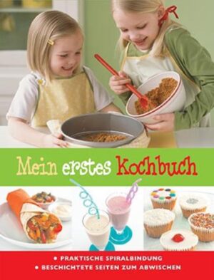 Über 20 leckere und einfache Gerichte für kleine Köche. Außerdem enthält dieses Kochbuch praktische Küchentipps. Jedes Rezept ist witzigen Schritt-für-Schritt-Fotos versehen. Besonders praktisch sind die abwischbaren Seiten. Ein MUSS für kleine Köche.