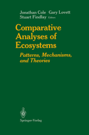Honighäuschen (Bonn) - Arising from the third Cary Conference held in 1989, Comparative Analyses of Ecosystems investigates the utility and limitations of cross-system comparisons in ecology. The contributors, all well-known in their field, support their conclusions on the use and meaning of such comparisons by presenting novel analyses of data utilizing a variety of cross-system approaches in marine, freshwater, and terrestrial systems.