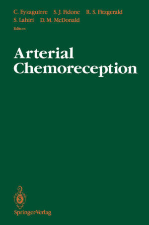 Honighäuschen (Bonn) - This book entitled Arterial Chemoreception is an edited compilation of the oral communications and posters presented at the IXth International Sym posium on Arterial Chemoreceptors held in Park City, Utah, from August 29th to September 3rd, 1988. The Symposium also saw the formal inau guration and first meeting of the International Society for Arterial Che moreception (ISAC). In all there were 87 presentations by 108 scientists from 18 countries. Authors making multiple presentations at Park City combined their results into single, longer papers for this volume. As a result this vol~me offers the reader 63 contributions of state-of-the-art research in this important and exciting field. Inasmuch as oxygen is the substrate sine qua non for the survival of all higher organisms, it is quite understandable that considerable interest sur rounds investigations into mechanisms responsible for detecting dwindling oxygen supplies in the organism. This interest has intensified as the newer techniques of cell, sub-cell, and molecular biology have become available. As detectors of insufficient oxygen in the arterial blood the arterial che moreceptors (carotid and aortic bodies) initiate many cardiopulmonary reflexes geared toward maintaining constant the delivery of oxygen to the tissues. These chemoreceptors, which also trigger secretions from the ad renal glands, are located near the carotid sinus and in the arch of the aorta.